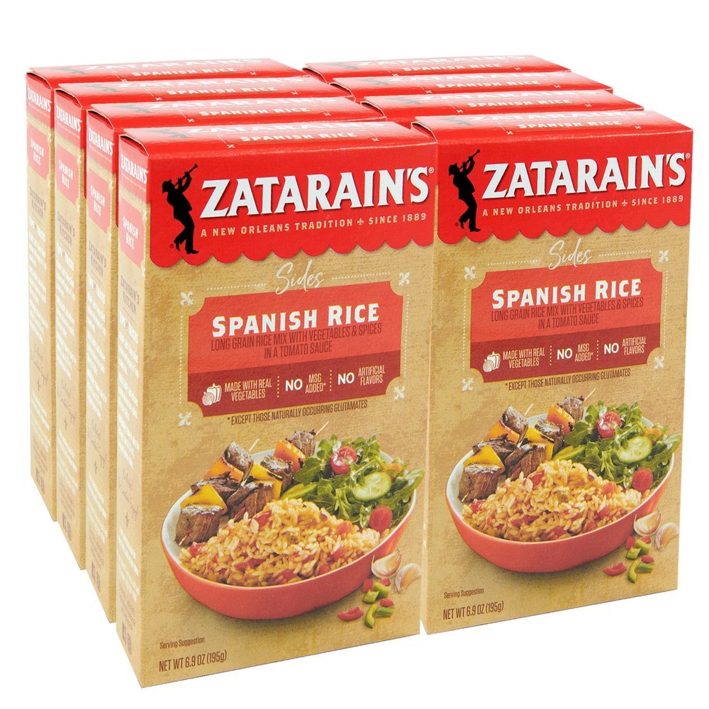 Zatarain's Spanish Rice, 6.9 oz (Pack of 8)