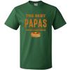 inktastic Best Papas Make Pancakes Men's T-Shirt Medium Green 27ec5 view 1
