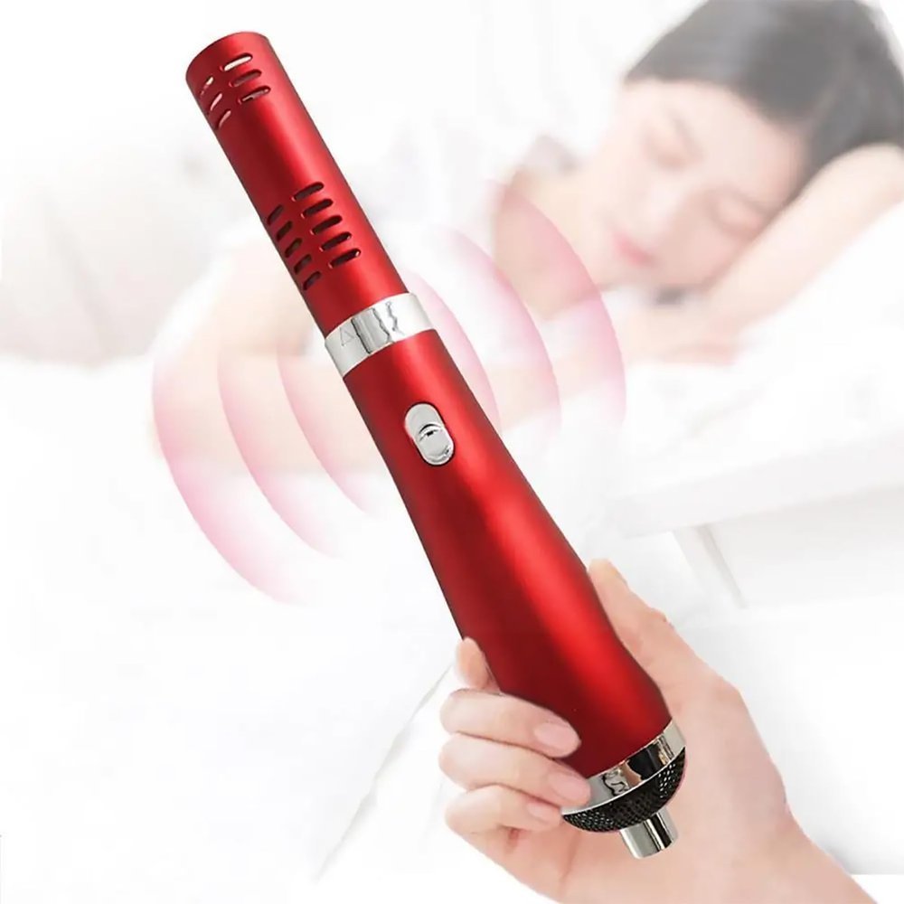 PODEC Terahertz Blower Device, Terahertz Therapy Devices THZ Blower Wand, 2 Levels of Wind Adjustment, Open Up Circulation Within The Body, Dredge The Meridians, Helps The Body Repair Itself