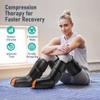 QUINEAR Leg Massager with Compression, 3-in-1 Foot Calf & Thigh Massager and Compression Therapy with Timer, Leg Massage Boots for Athletes view 3