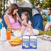 Tuna Salad with Crackers Kit Ready to Eat with Spoon Convenient Protein Shelf Stable for Lunchboxes Office Camping Picnic Summer Cookouts Home Healthy Snacks 3oz Pack of 12 w/Tote & Bonus Porte Pot view 4