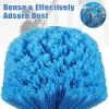 Cobweb Duster with Extension Pole, 8 FT Stiff Bristles Duster Head with Adjustable Stainless Steel Handle, Lightweight High Ceiling Brush Cleaner for Outdoor Indoor view 2