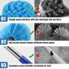 Cobweb Duster with Extension Pole, 8 FT Stiff Bristles Duster Head with Adjustable Stainless Steel Handle, Lightweight High Ceiling Brush Cleaner for Outdoor Indoor view 3