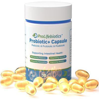 3-in-1 Probiotics for Gut and Digestive Health,Immune Support,Supplements Supporting Occasional Constipation,Diarrhea,Gas,Bloating,Delayed-Released Designed to Thrive, 30 Vegan Capsules