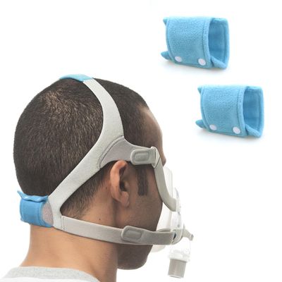 2 Pack CPAP Strap Covers CPAP Mask Frame Covers Universal CPAP Headgear Pads Centre Back Covers Hair Saver Head Cushion 10x8cm