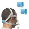 2 Pack CPAP Strap Covers CPAP Mask Frame Covers Universal CPAP Headgear Pads Centre Back Covers Hair Saver Head Cushion 10x8cm view 1