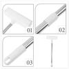 SOLUSTRE Lint Roller Long Handle Extendable Hair Sticker Roller for Pet Hair Removal on Carpet Floor Sofa with Easy Assembly and Sticky Sheets view 4
