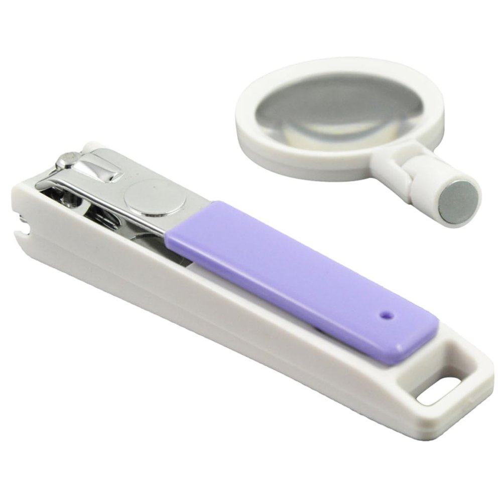 BIUDECO High Definition Nail Clipper Portable Magnifying Glass Ergonomic Toe Nail Cutter for Seniors and Boy Girl for Home Professional Manicure and Pedicure