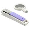 BIUDECO High Definition Nail Clipper Portable Magnifying Glass Ergonomic Toe Nail Cutter for Seniors and Boy Girl for Home Professional Manicure and Pedicure view 1
