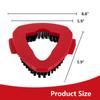 1Pack Spin Mop Head Base Fit for O Ceda EasyWring, Stiff Bristle Shower Brush Scrubbing Brush Cleaning Brush for Bathroom, Kitchen, Tub, Tile view 2
