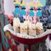 15 Pcs Bachelorette Cupcake Toppers Hen Funny Party Cake Picks Glitter Cupcake Decorations for Bachelorette Wedding Engagement Party Cake Decorations (Blue-15 Pcs) view 1