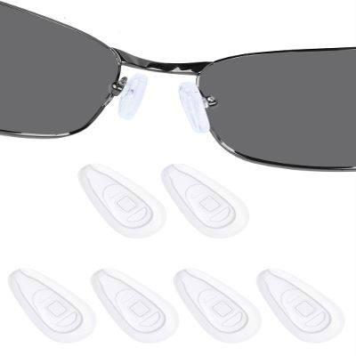 DROGO 3 Pairs Silicone Replacement Nose Pads for Oakley Deadbolt OO6046/Conductor 6 OO4106/Conductor 8 OO4107/Savitar OO6047/Wingback SQ OX5148/Wingfold OX5100/Wiretap 2.0 OX5152 Sunglass