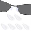 DROGO 3 Pairs Silicone Replacement Nose Pads for Oakley Deadbolt OO6046/Conductor 6 OO4106/Conductor 8 OO4107/Savitar OO6047/Wingback SQ OX5148/Wingfold OX5100/Wiretap 2.0 OX5152 Sunglass view 1