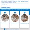 CPAP Tube Cleaning Brush (7.2ft) with Double Heads (15mm & 22mm) Fits Most Standard Hoses (Blue) view 4
