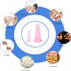2Pcs Pink Cupping Set,Mini Silicone Face Cupping Set Vacuum Suction Massage Cups Anti Cup Facial Cupping Set for Adults,Body and Face,Anti Wrinkle,Promotes Sleep Health Care Health and Household view 3