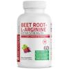 Bronson Beet Root + L-Arginine Nitric Oxide Production - Non-GMO, 60 Vegetarian Capsules view 3