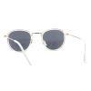 Bifocal Reading Sunglasses Unisex Vintage Fashion Panto Frame Clear Gold +1.50 view 4