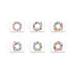 Aria Rae Design Assorted Greeting Cards, Easter Egg Wreath notecard set of 12, Blank notecards with envelopes, all occasion cards, assorted notecards, variety set of cards view 1