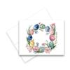 Aria Rae Design Assorted Greeting Cards, Easter Egg Wreath notecard set of 12, Blank notecards with envelopes, all occasion cards, assorted notecards, variety set of cards view 2