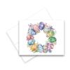 Aria Rae Design Assorted Greeting Cards, Easter Egg Wreath notecard set of 12, Blank notecards with envelopes, all occasion cards, assorted notecards, variety set of cards view 4