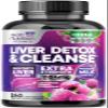 Gentle Liver Cleanse Detox & Repair Formula - Advanced Liver Support Supplement with Silymarin Milk Thistle, Dandelion Root, Artichoke Extract, Turmeric, Choline, & Beetroot - 240 Veggie Capsules view 1