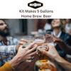 Mr Beer Dads Favorite Cream Ale, Extract Beer Recipe Kit, Makes 5 Gallons, Home Brew Beer Making Ingredients, Cream Ale view 3