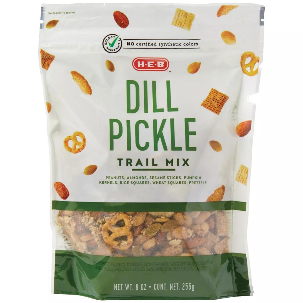 HEB Dill Pickle Trail Mix 9 oz 4 bags