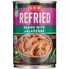 NineLife Basics HEB Refried Beans with Jalapenos 16 oz 4 Cans view 1