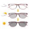 UGAILL Photochromic Sunglasses for Women Blue Light Blocking Reading Glasses Full Frame Sun Readers Anti UV/AntiGlare (Color : Champagne, Size : +1.75x) view 1