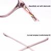 UGAILL Photochromic Sunglasses for Women Blue Light Blocking Reading Glasses Full Frame Sun Readers Anti UV/AntiGlare (Color : Champagne, Size : +1.75x) view 3