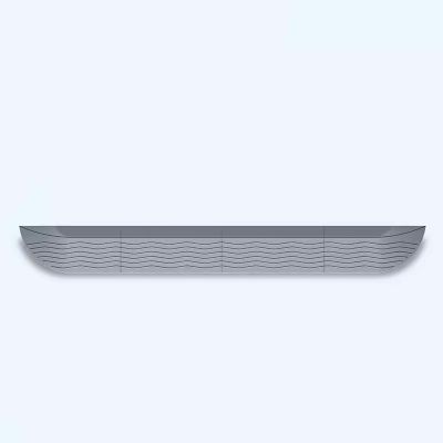 PAPERGAN Ramp for Threshold Curb Ramp Portable Low Profile Car Ramps for Wheelchair Scooter Doorway Floor Tile Transition Strip Reducer Detachable, Height 2cm (Color : Gray, Size : 78 * 9 * 2cm)