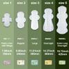 uNeat Overnight Pads for Women, Size 5, Ultra Thin Maxi Period Pads with Wings, Extra Heavy Flow Absorbent, Feminine Care, Unscented, Extra Long Sanitary Napkins for Feminine, 48 Count view 3