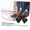4 Pairs Rubber High-Heel Pads Shoe Sole Stickers Non-Slip Wear-Resistant view 4