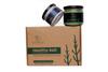 SaltWise Green & White Salicornia Salt Gift Set  Gourmet Plant-Based Salts, Low Sodium, Mineral & Vitamin Rich, Vegan, 100% Natural, Includes Gift Tote & Salt Shaker (14.10 oz / 400g Total) view 1