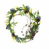 HAKIDZEL Pine Cone Garland Leaves Wreath Headband for Holiday Bridal Accessory Wedding Headdress Christmas Decor view 1