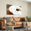 XidexFara Canvas Wall Art for Living Room Bedroom Bagel cream cheese spread Big Large Wall Art Decor Framed Painting Wall Pictures Prints Artwork Office, Mulit1 view 3