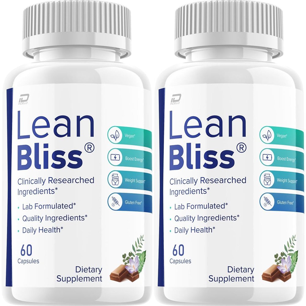 Lean Bliss Pills, Lean Bliss Reviews, Lean Bliss Advanced Formula Pills, Lean Bliss All Natural Formula Supplement Capsules, Lean Bliss Healthy Weight Support (2 Pack - 120 Capsules)