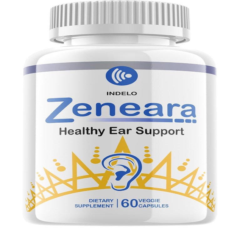 Zeneara Healthy Ear Support Supplement, Zeneara Ear Ringing Relief, Zeneara Tinnitus Treatment, Maximum Strength Zeneara Capsules, Advanced Formula Zeneara for Hearing Support Reviews (60 Capsules)