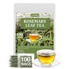 Premium Rosemary Tea Bags, 100 Teabags. Made with 100% Pure Natural Rosemary Leaves,No Additives & Caffeine Free. view 1