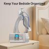 Aifeedi CPAP Hose Holder for Bed, 2 Pack CPAP Hook CPAP Hose Hanger with Anti-Unhook Feature, CPAP Mask Hook & CPAP Tubing Holder, CPAP Supplies Prevents Hose Tangle for Better Sleep (White) view 2