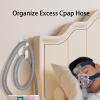 Aifeedi CPAP Hose Holder for Bed, 2 Pack CPAP Hook CPAP Hose Hanger with Anti-Unhook Feature, CPAP Mask Hook & CPAP Tubing Holder, CPAP Supplies Prevents Hose Tangle for Better Sleep (White) view 3