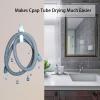 Aifeedi CPAP Hose Holder for Bed, 2 Pack CPAP Hook CPAP Hose Hanger with Anti-Unhook Feature, CPAP Mask Hook & CPAP Tubing Holder, CPAP Supplies Prevents Hose Tangle for Better Sleep (White) view 4