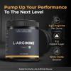 L-Arginine Supplement Cola Flavor, Pre Workout Amino Acid for Endurance, Muscle Building, Healthy Immune System Powder - 120g view 2