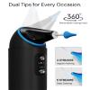 Auracle Ear Wax Removal - Eddy Ear Cleaner, Ear Cleaning Kit With 4 Water Pressure Modes, Safe and Effective Ear Wax Cleaner w/ 8 Irrigation Tips, Electric Ear Irrigator, 55dB Quite, IP65 Shower Ready view 4