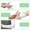 Threlaco 2 Rolls Wet Wraps Bandage for Eczema 3.54'' x 1.97 yd Wet Wrap Therapy for Eczema Treatment for Adults Kids(Green) view 3