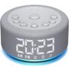 3 in 1 Sound Machine Alarm Clock Night Light White Noise Machine with 30 Sleeping Sounds for Baby Kids Adults 32 Level Volume Auto Off Timer Memory Function Digital Clock with 30 Wake Up Sounds view 1