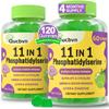 (2 Packs) Phosphatidylserine 600mg Gummies, Brain Supplement for Memory, Focus and Concentration - Phosphatidylserine Memory Supplement with Alpha GPC, B6 & B12 for Brain and Cognitive, 120 Gummies view 1
