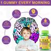 (2 Packs) Phosphatidylserine 600mg Gummies, Brain Supplement for Memory, Focus and Concentration - Phosphatidylserine Memory Supplement with Alpha GPC, B6 & B12 for Brain and Cognitive, 120 Gummies view 3
