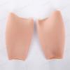 CRODRES Realistic Silicone lap Pads Leg Enhancement Calf Corrector Wearable Fake Calf for Crooked Or Thin Legs,Skin tone,1 Pair view 4