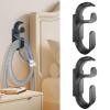 Aifeedi CPAP Hose Holder for Bed, 2 Pack CPAP Hook CPAP Hose Hanger with Anti-Unhook Feature, CPAP Mask Hook & CPAP Tubing Holder, CPAP Supplies Prevents Hose Tangle for Better Sleep (Black) view 1